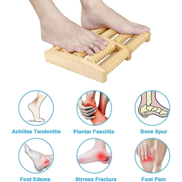 Wooden Foot Massager