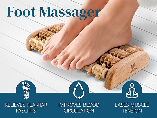 Wooden Foot Massager