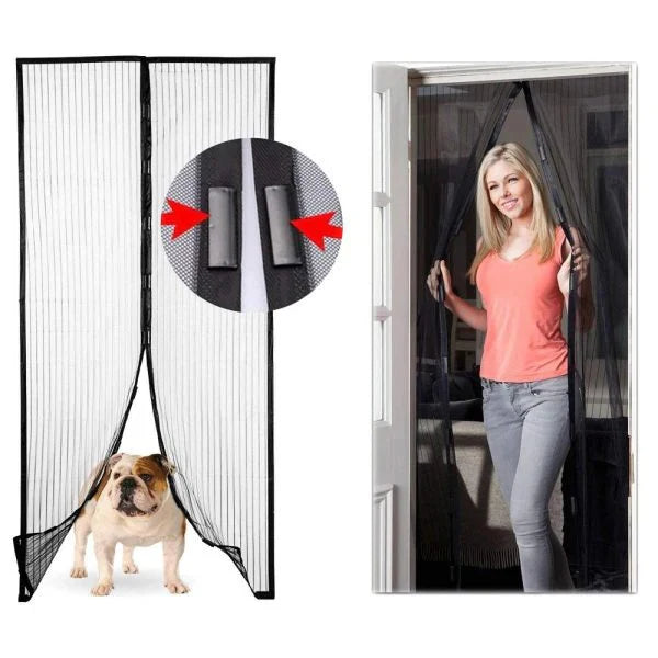 Curtain Anti Mosquito Net Magic Mesh Magnetic Screen Door Mesh Magnetic