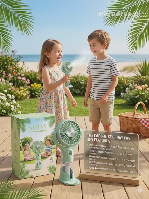 Portable Mini Spray Fan