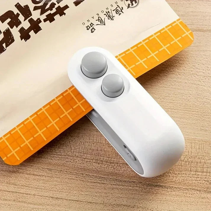 -in-1 Rechargeable Bag Sealer & Cutter – Keep Food Fresh Easily